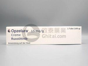 Opzelura(ruxolitinib,芦可替尼/鲁索替尼乳膏剂)