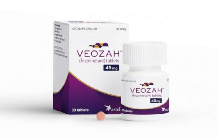 VEOZAH(Fezolinetant)治疗更年期相关的血管舒缩症状