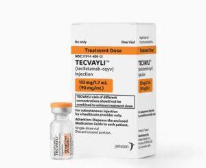 TECVAYLI(Teclistamab)治疗复发或难治性多发性骨髓瘤