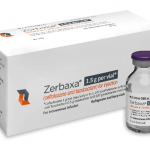 Zerbaxa(ceftolozane/tazobactam，头孢洛扎/他唑巴坦)